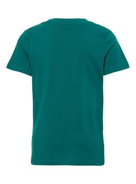 T-Shirt Name It Kadir Vert Enfante