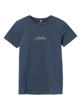 T-Shirt Name It Temanno Bleu pour Garçon