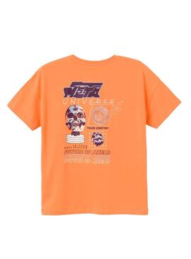 T-Shirt Name It Suif Orange pour Garçon