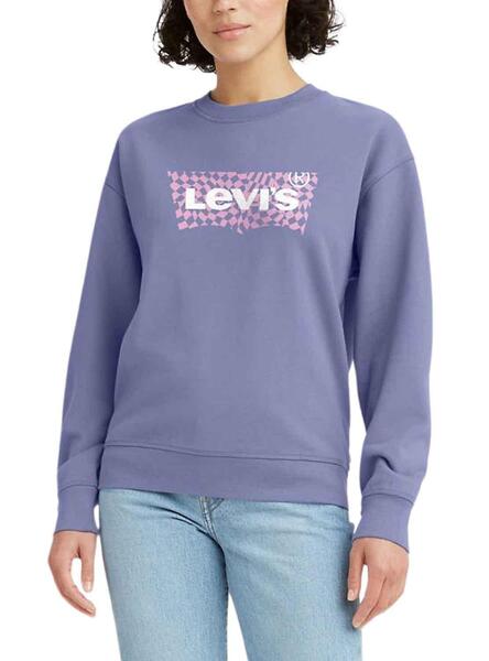 Sweat levis best sale gris femme