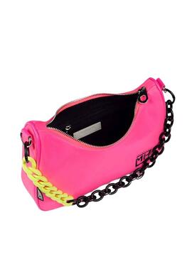 Sac à main Munich Rose Fuchsia Baguette pour Femme
