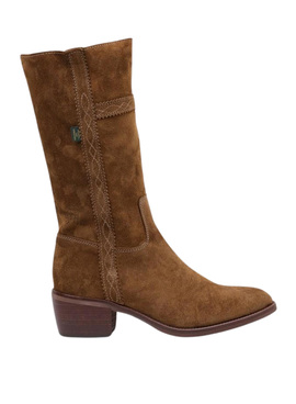 Bootss Dakota Boots Campera Baja Cuir Brun Femme