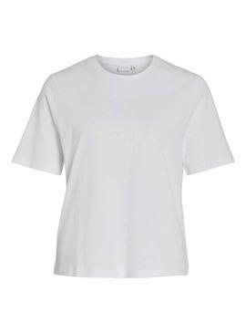 T-Shirt Vila Vidarlène Blanc pour Femme
