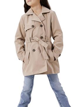 Trench-coat Tranchée Madelin Beige pour Fille