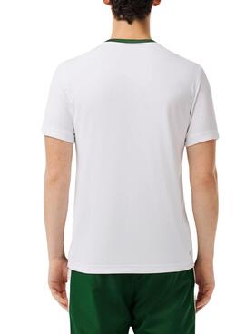 Maillot Lacoste Tennis Ultra-Dry Colorblock Vert