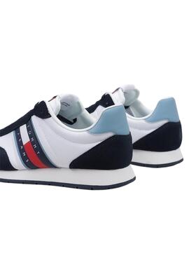 Chaussures de sport Tommy Jeans Runner Casual Blanc Homme
