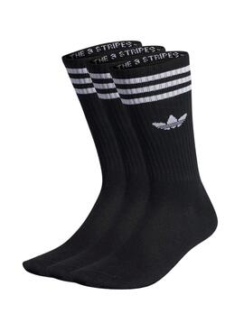 Chaussettes Adidas High Crew Solid Noir