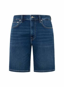 Bermudes Pepe Jeans Relaxed Bleu pour Homme