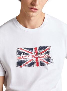 Maillot Pepe Jeans Clag Blanco pour Homme
