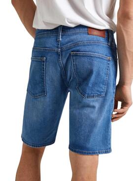 Bermuda Pepe Jeans Taper Ripped Jeans para hombre.