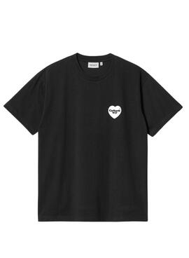 T-shirt Carhartt Heart Bandana Negro Pour Homme