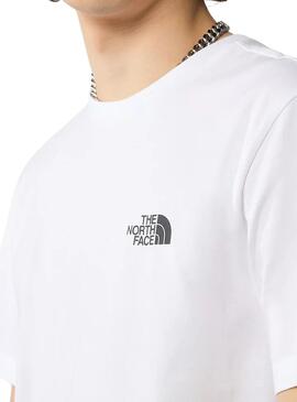 Camiseta The North Face Simple Dome Blanche Homme