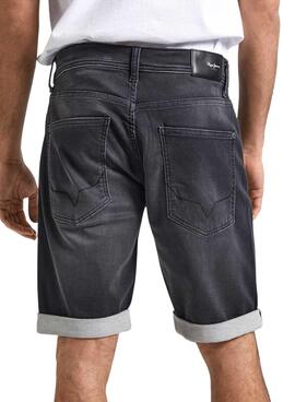 Bermuda Pepe Jeans Gymdigo Noir Pour Homme