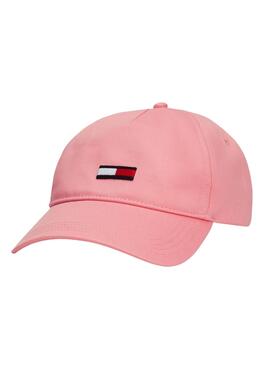 Casquette Tommy Jeans Elongated Flag Rose