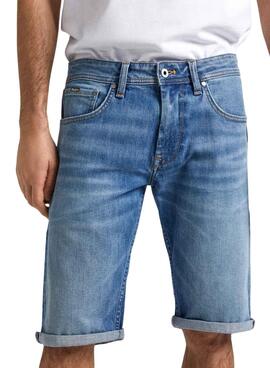Jeans Bermuda Pepe Jeans Straight pour homme