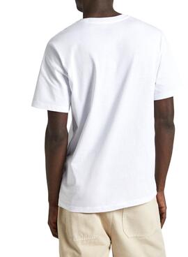 Maillot Pepe Jeans Clifton Blanc Pour Homme