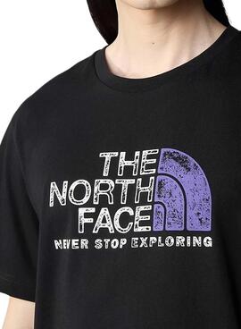 T-shirt The North Face Rust 2 Noir pour Homme