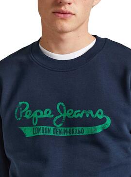 Sweatshirt Pepe Jeans Roi Marino pour Homme