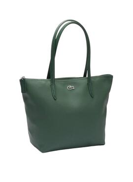 Sac à main Lacoste Shopping Bag Vert pour Femme