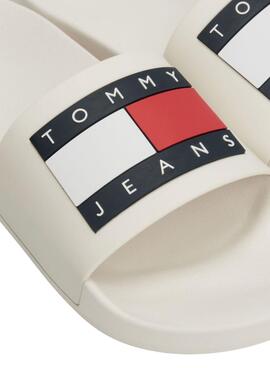 Flip flops Tommy Jeans Correctif Blanc pour Homme