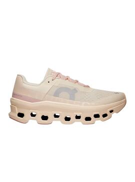 Chaussures On Cloud Monster Rose pour femmes.