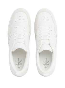 Chaussures Calvin Klein Basket Blanc Homme