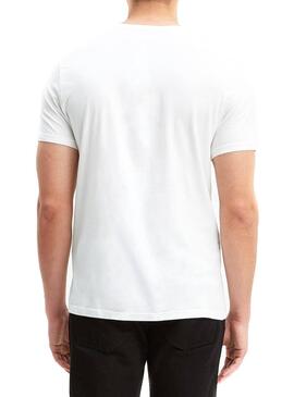T-Shirt Levis Graphic Basic Blanc Homme