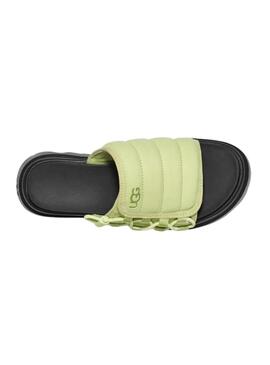 Sandales UGG Callie Caterpillar vert et noir pour femmes