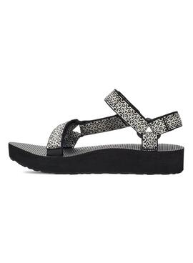 Sandales Teva Midform Noir Pour Femme