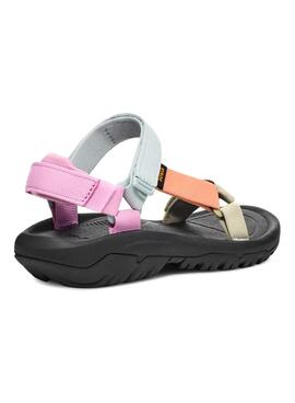 Sandales Teva Huracán XLT2 Rose et Orange Femme