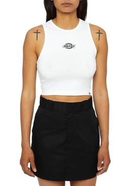 Top Dickies Powers Blanc Pour Femme