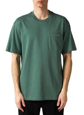 Maillot Dickies Luray Pocket Vert pour Homme