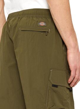 Bermudas Dickies Jackson Cargo Vert Pour Homme