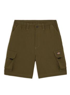 Bermudas Dickies Jackson Cargo Vert Pour Homme