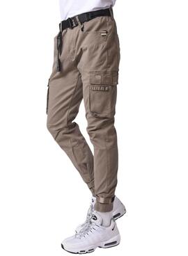 Pantalon Project x Paris Cargo Tostado Pour Homme