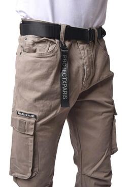 Pantalon Project x Paris Cargo Tostado Pour Homme