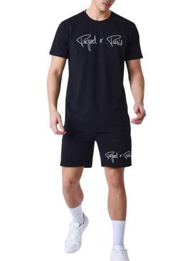 Maillot Project x Paris Broderie Noir pour Homme