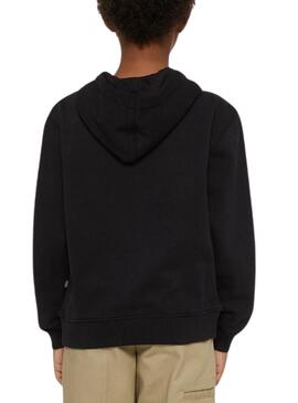 Sweat Dickies Youth Oakport Noir Pour Garçon et Fille