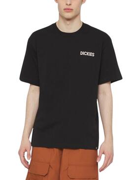 T-shirt Dickies Beach Tee Noir pour Homme