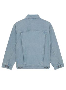 Veste Dickies Herndon Jacket Denim Bleu pour Femme