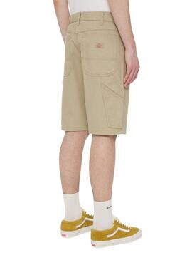 Bermuda Dickies Duck Canvas Court Beige pour Homme