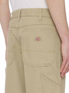 Bermuda Dickies Duck Canvas Court Beige pour Homme