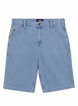 Bermuda Dickies Garyville Denim Bleu Pour Homme