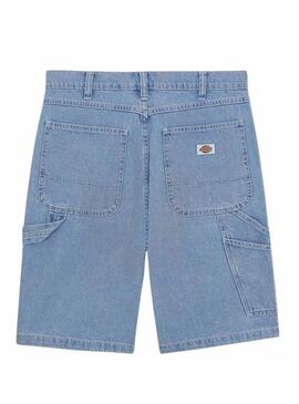 Bermuda Dickies Garyville Denim Bleu Pour Homme