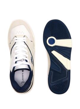 Chaussures Lacoste Lineshot en cuir beige