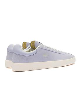 Chaussures Lacoste Baseshot Bleu Pour Femme