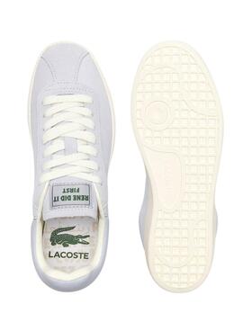 Chaussures Lacoste Baseshot Bleu Pour Femme