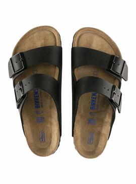 Sandales Birkenstock Arizona Noir Pour Femme et Homme