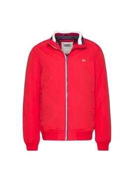 Veste Tommy Jeans Essential Rouge Homme