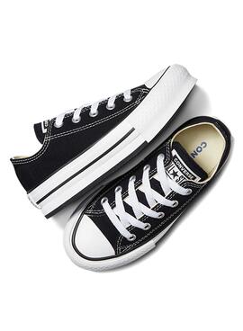  Baskets Chuck Taylor All Star Eva Noir Enfants